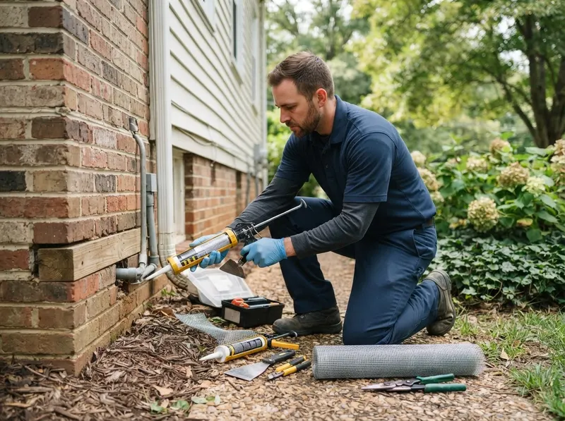 Commensal Rodent Exclusion in Richmond, VA